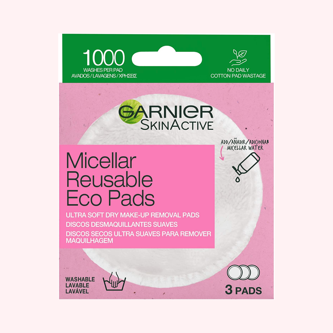 Garnier Reusable Makeup-Remover Eco Pads