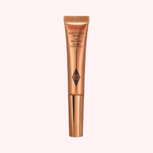 golden eyeshadow look