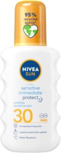 NIVEA SUN Sensitive Immediate Protect Spray SPF 30 (200ml)