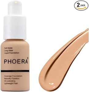 Phoera Foundation | Soft Matte Oil Control Full Coverage Foundation