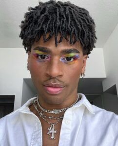 Rainbow Pride Makeup Look