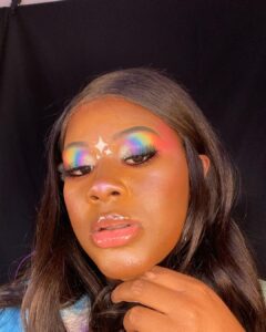 Rainbow Pride Makeup Look