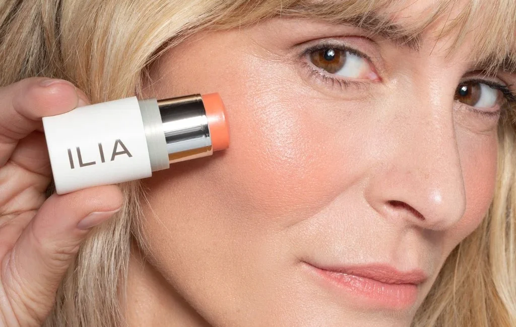 Clean Beauty ILIA Multi stick application