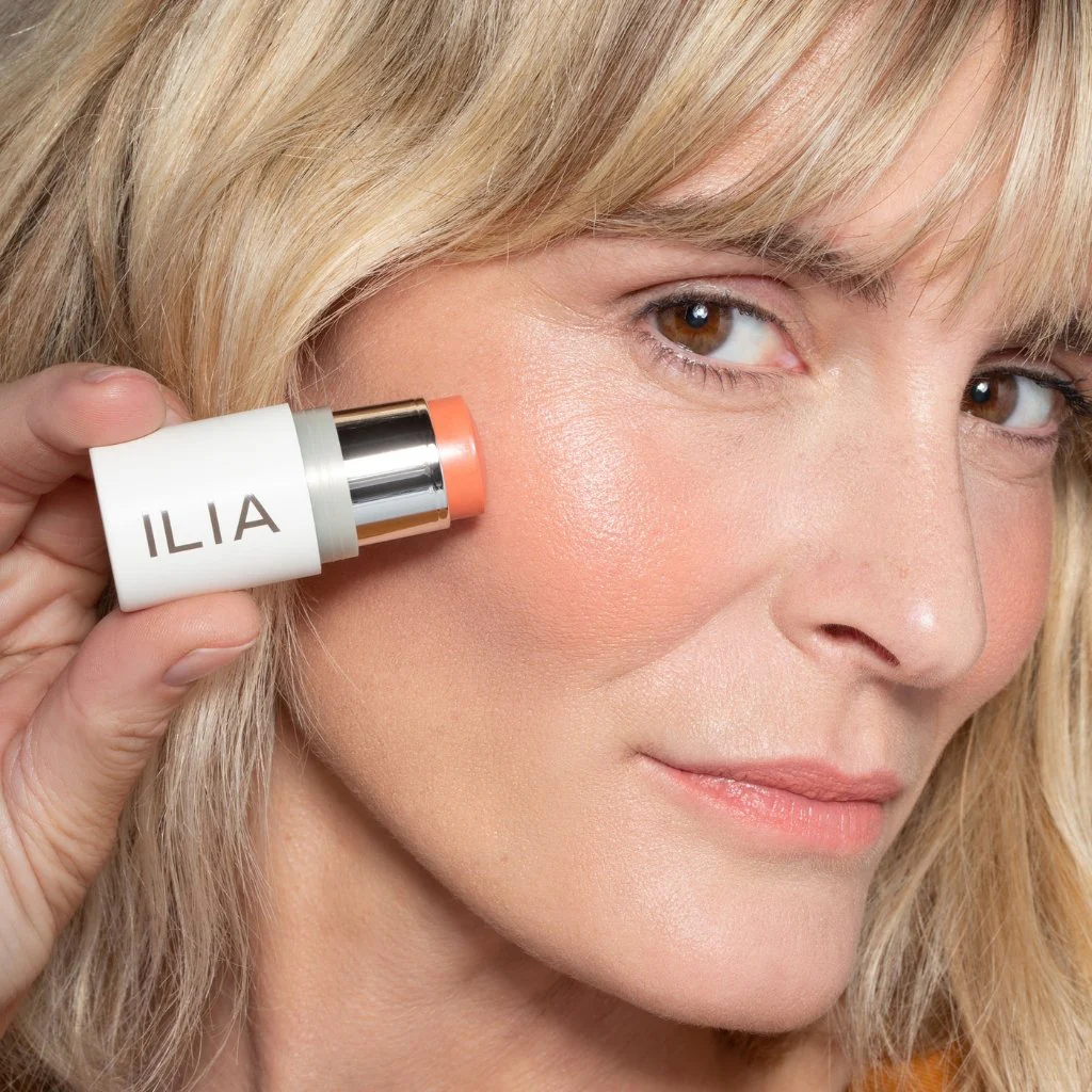 Clean Beauty ILIA Multi stick application