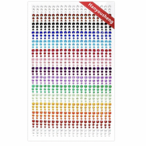 Hanyousheng Self-Adhesive Rhinestone Stickers